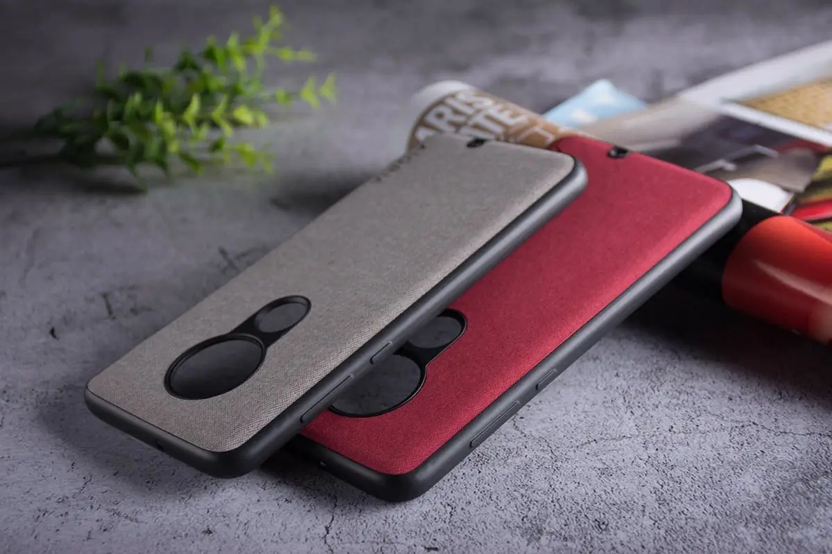 Текстильный чехол для moto rola moto G7 Plus G5S Plus, Мягкий ТПУ силиконовый материал и текстильный кожаный чехол, чехлы для moto G6 Plus