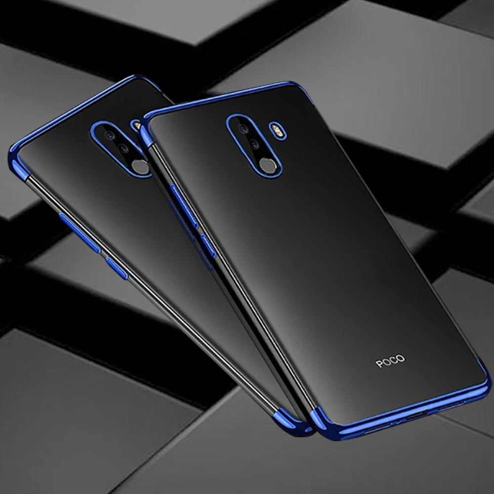 Покрытие Не доставая его из чехла для спортивной камеры Xiao mi Pocophone F1 Чехол Мягкий