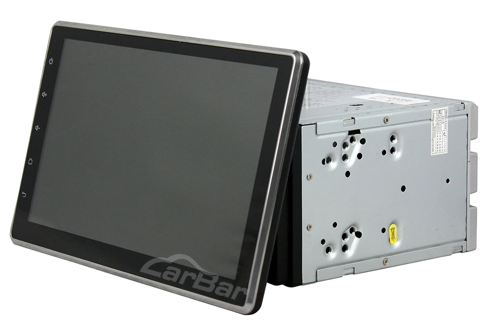 Carbar 10," Android 9,0 2 Din универсальный автомобильный DVD gps стерео радио плеер вверх вниз настроить экран Встроенный DVD DSP с ips экраном