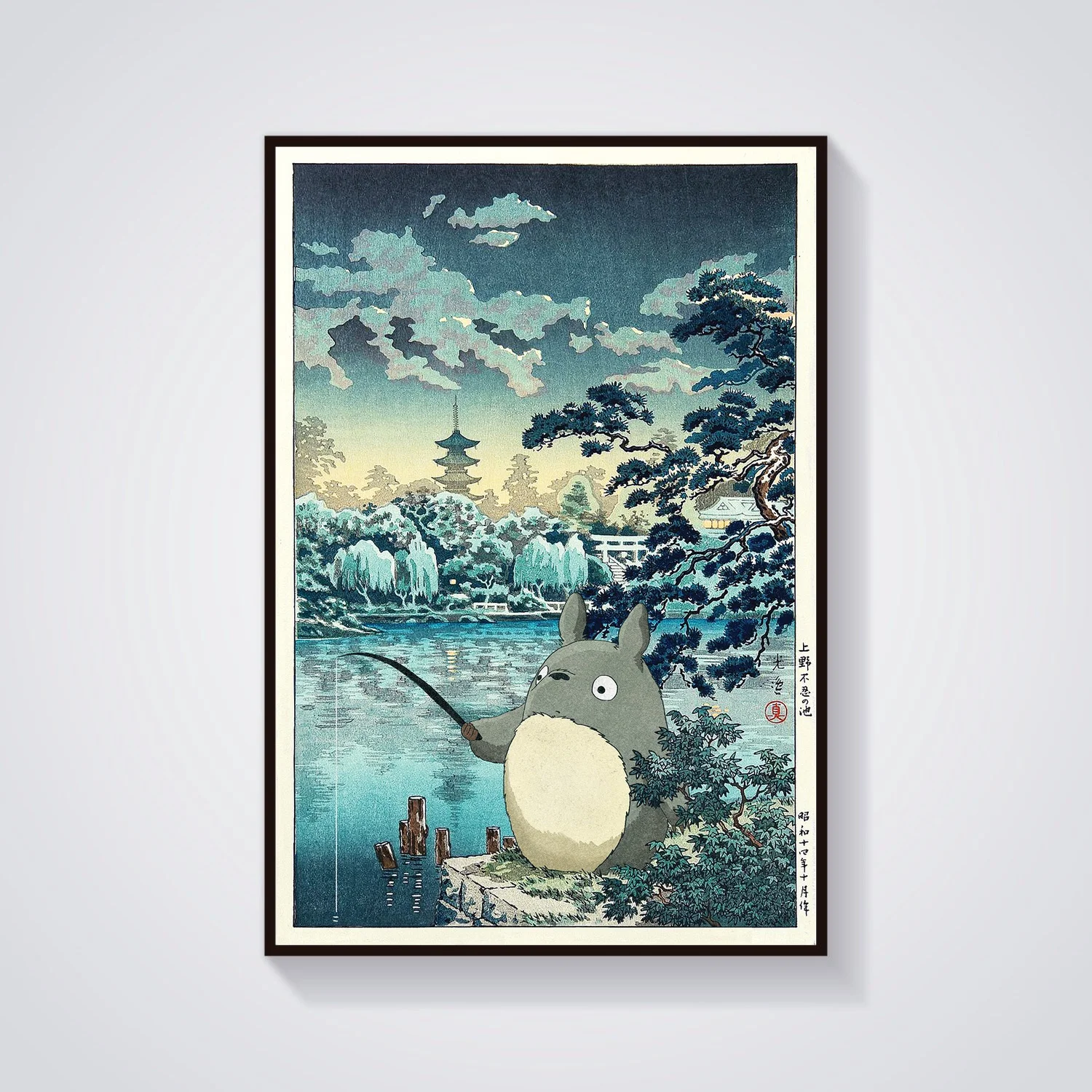 

My Neighbor Totoro Japanese Art Japanese Anime Poster Canvas Painting