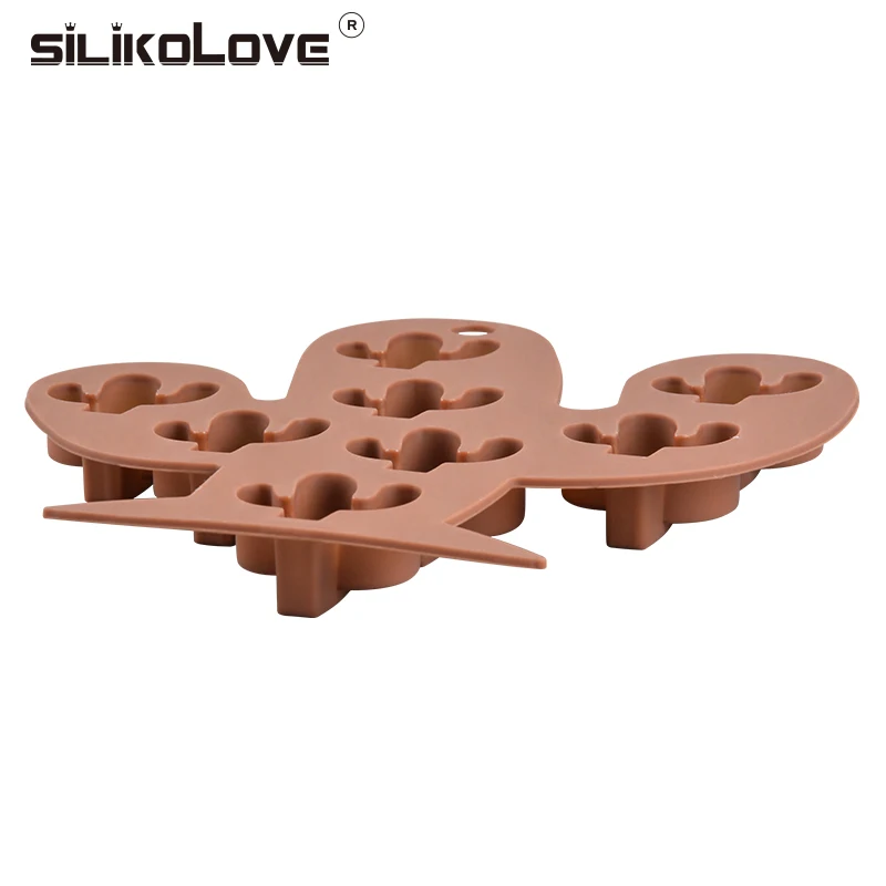 SILIKOLOVE 8 силиконовая форма с кубиками печенье Свеча Плесень DIY Форма для шоколадного фондана плесень Мучные Кондитерские изделия хлеб Инструменты для торта