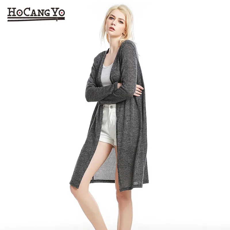 HCYO Spring Summer New Women's Clothing Thin Cardigans Sweaters Free Size Cool Sunscreen Shirt Ladies Loose Long Sweater Shawl |