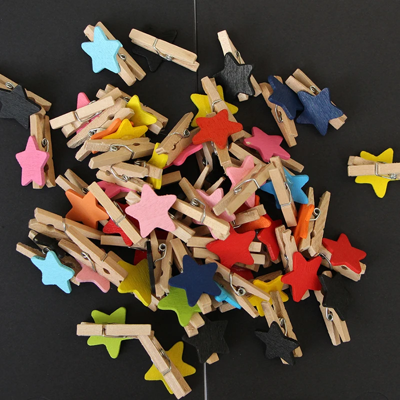 

10pcs 3cm Natural Wooden Clothes Photo Paper Peg Clothespin Craft Clips School Office Stationery Clothes Pegs pinzas ropa