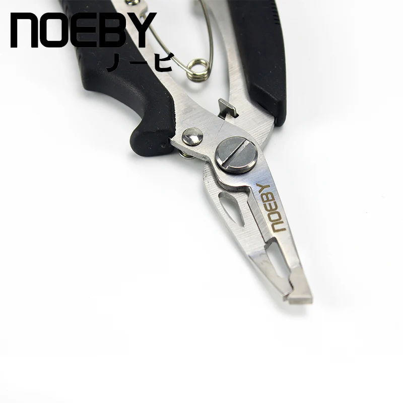 NOEBY Multifunctional Stainless Steel Lure Pliers Scissors Fishing Line Cutter Hook Remover Fish Gripper tackle | Спорт и
