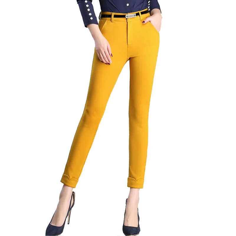 Оптовая продажа женские брюки до щиколотки новинка Стрейчевые обтягивающие