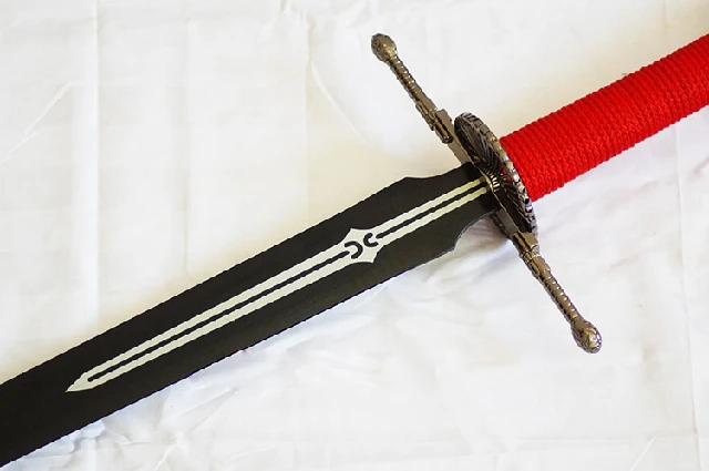 S0442 японский аниме MAI MY HIME MINAGI MIKOTO MIROKU меч с черным футляром 45&quot|black sword|sword swordsword