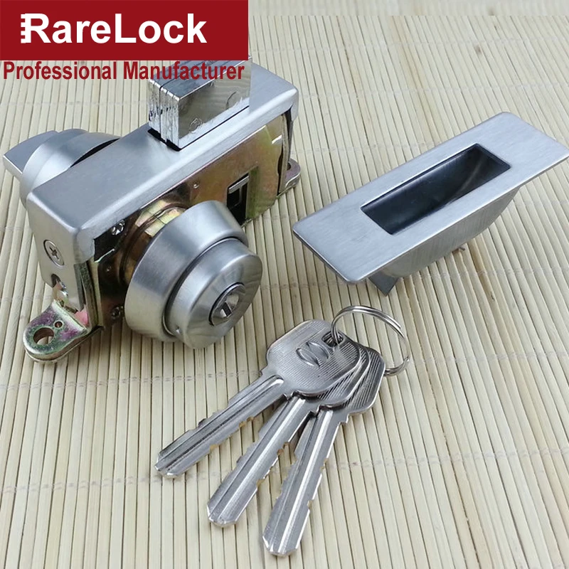 Rarelock дверной замок из нержавеющей стали Ручка для домашнего офиса балкон отель дверь безопасности оборудования JA4 aa