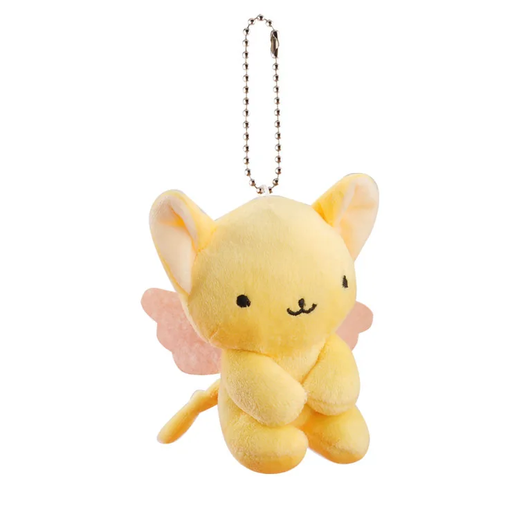 10 см карты Captor Sakura Kero шпинель солнца Цербер плюшевые брелоки мини мультфильмов мягкие дети мода сумка Рождественские Подвески - Цвет: A