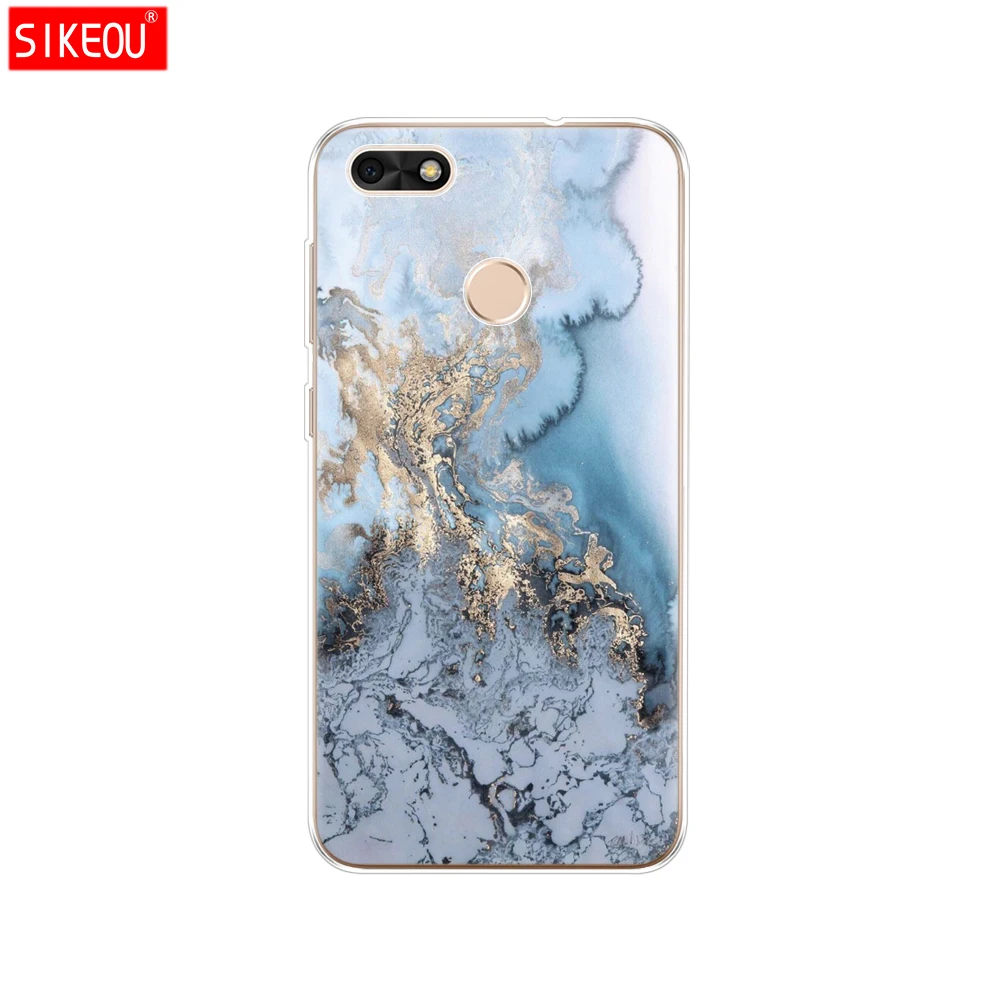 12096 Силиконовый чехол 5," huawei P9 Lite Mini, Мягкий ТПУ huawei Nova lite SLA-L22 чехол для задней панели huawei Y6 Pro чехол с котом и цветами - Цвет: 12096