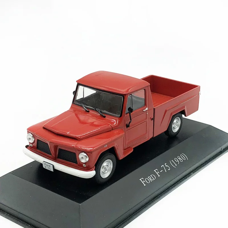 Коллекция бутиков 1/43 миниатюрная Модель дисплея FORD F 75 1980 литье под давлением из
