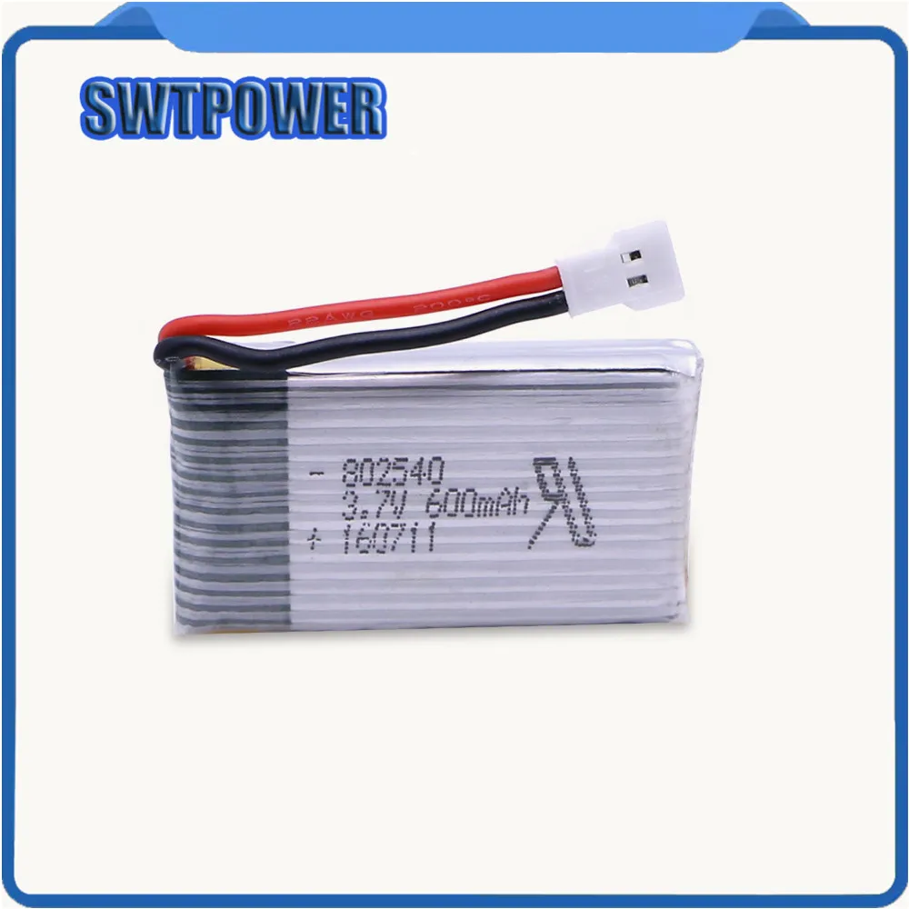 6 шт. 3 7 V 600 мА/ч 25C Батарея для Syma X5C 1 X5 X5SC X5SW H5C V931 в Lipo Зарядное устройство с