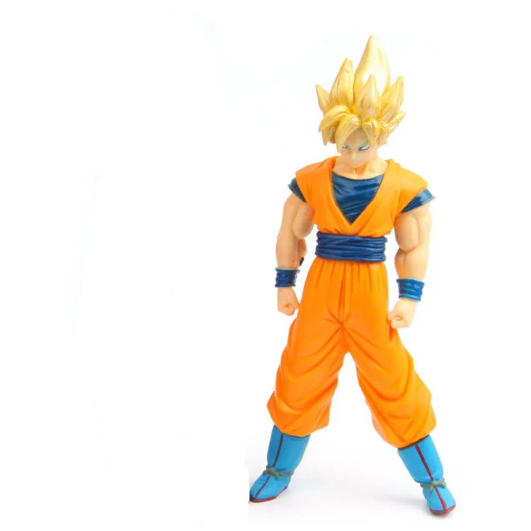 figure 2 Dragon ball Z Супер Саян Гоку Вегета figutas Жемчуг дракона Z фигурки героев «Жемчуг дракона Z» сын Гоку Вегета фигурка-модель - Цвет: figure 2