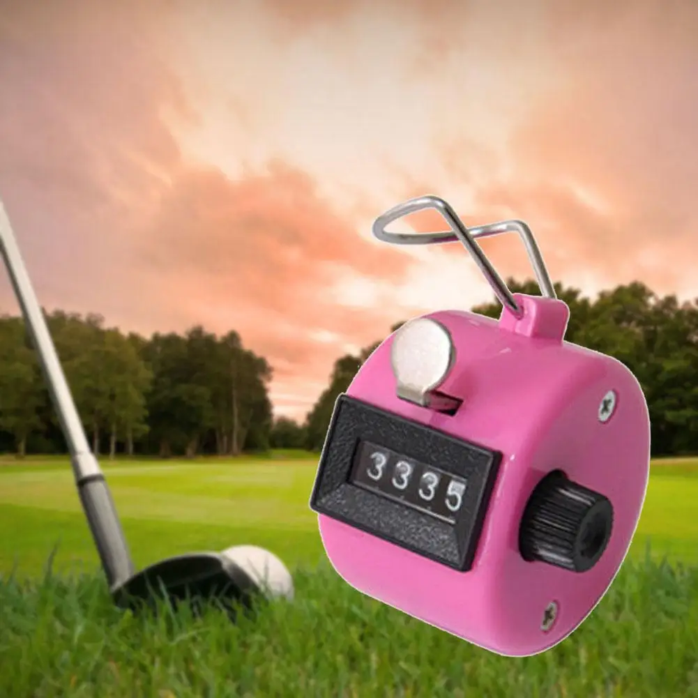 Ручной счетчик счетчика металла 4 цифры ручные счетчики нажатия ручной людей