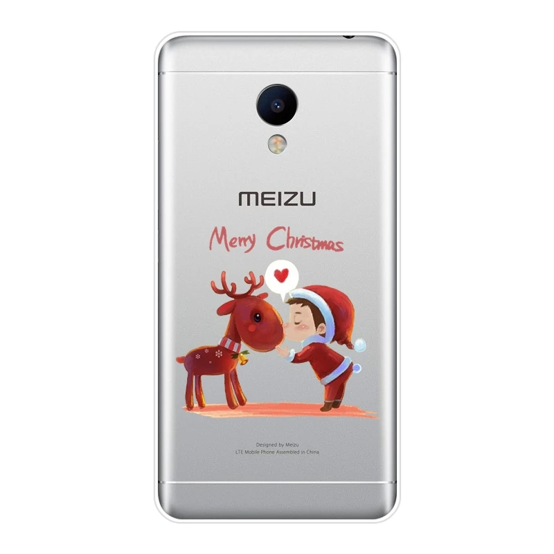 Чехол для телефона из ТПУ Meizu M2 M3 M3S M5 M5C M5S M6 M6S M6T мягкий силиконовый чехол на заднюю