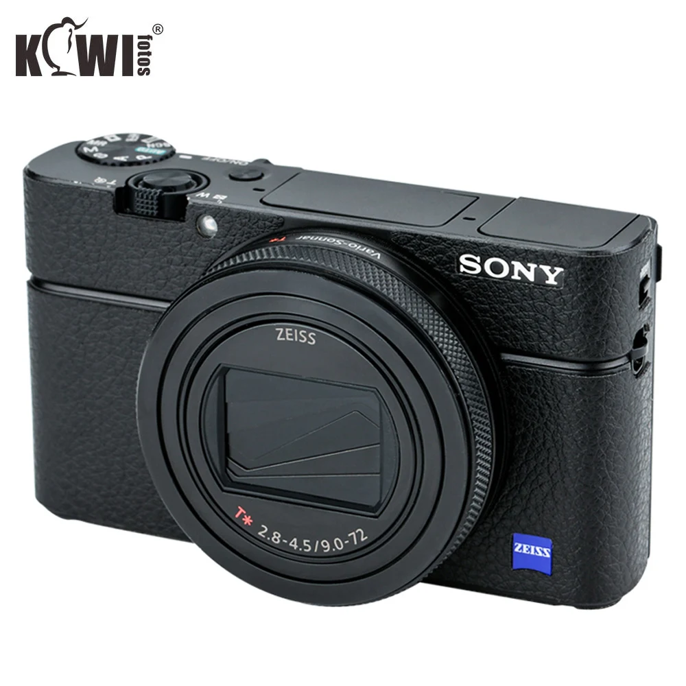 KIWIFOTOS KS RX100VIL камера кожаная декоративная наклейка для sony RX100 VI с влажной чистящей