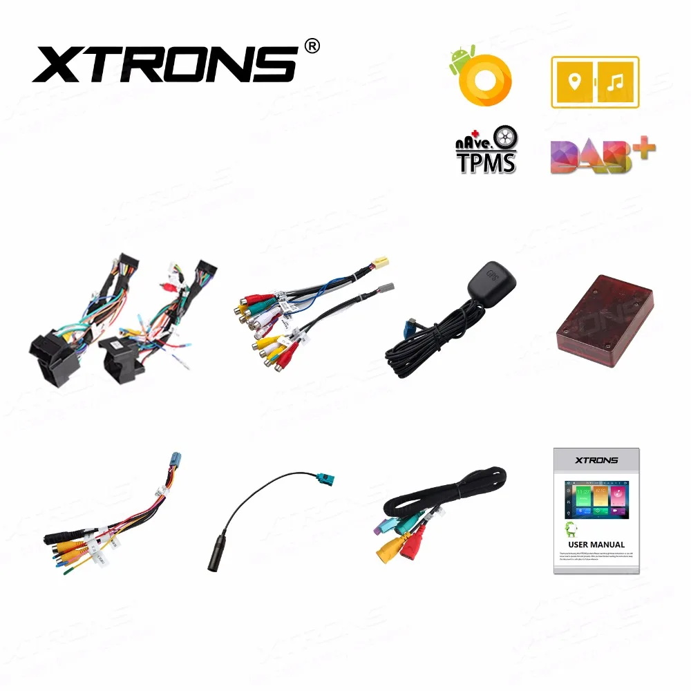 XTRONS 7 &quotандроид 8 0 Octa Core dvd-плеер для автомобиля радио gps DAB Mercedes Benz A-W168 W209 C209 W463 Viano
