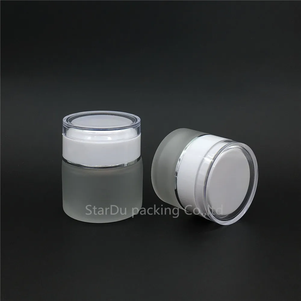 3 шт. стеклянная баночка для крема 30 г 50 г|glass cream jars|cream jarcream bottle |