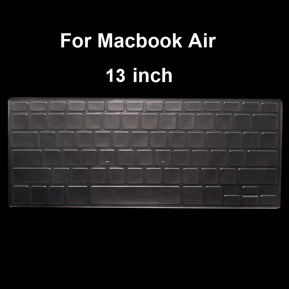 

for Macbook Air 13 inch Soft Clear TPU Keyboard Cover Skin Protector High Quality Crystal Cover