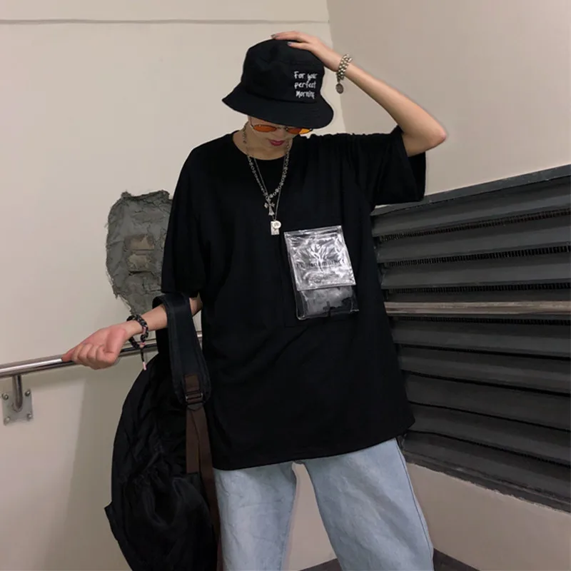 Harajuku женские футболки летние свободные повседневные с коротким рукавом новинка