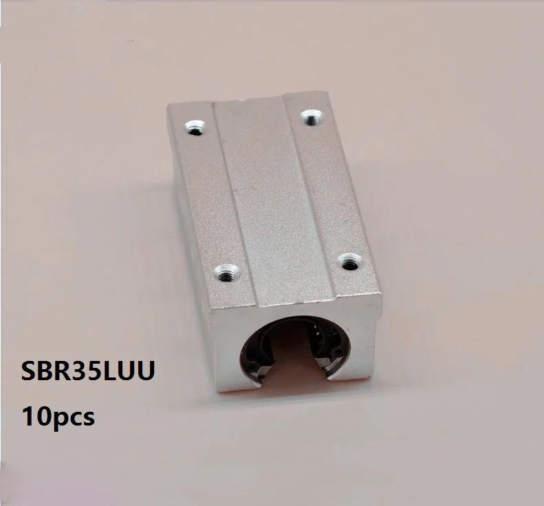 

10 шт./лот SBR35LUU SME35LUU подшипник открытого типа линейный шариковый подшипник для SBR35 35 мм линейная направляющая для ЧПУ маршрутизатора