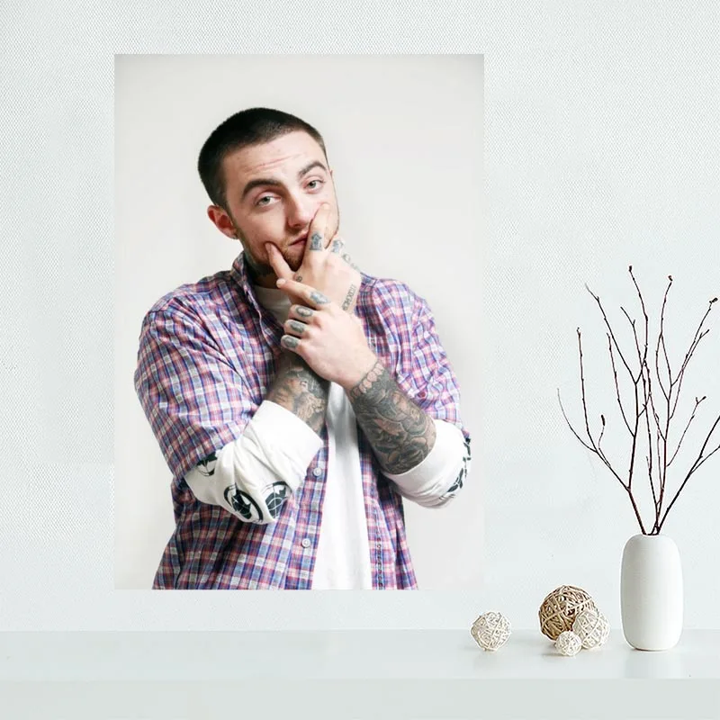 Пользовательские Холст плакат Водолей Mac Miller холст картины Новое поступление wall