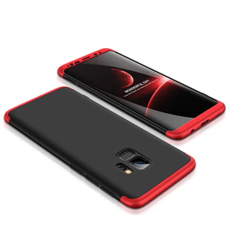 Чехол ZEALLION для Samsung Galaxy S8 S9 Plus A8 2018 C9 Pro 3 в 1 Новый гибридный жесткий чехол с полной
