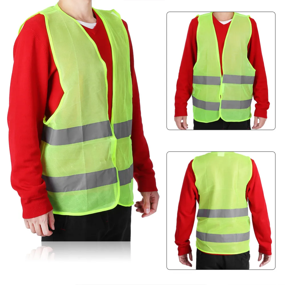 Светоотражающий жилет Hi Viz предупреждающий светоотражающий в полоску