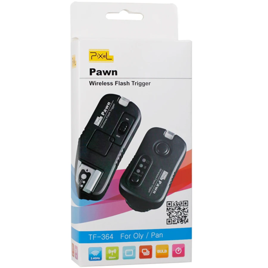 Pixel TF-364 для Pansonic DMC-FZ50 DMC-FZ50K Olympus DMC-FZ30 E-620 E-600 E-550 E-520 E-510 E-450 беспроводной триггер