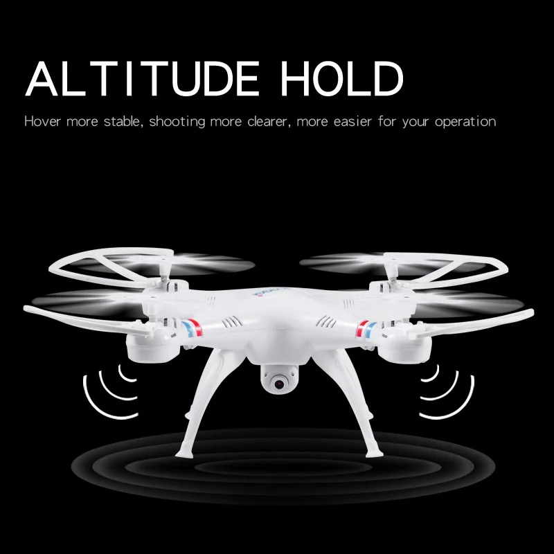 M5A Радиоуправляемый Дрон с 5MP 1080 P HD Камера 2 4 ГГц 4CH 6 оси высота Удержание Quadcopter