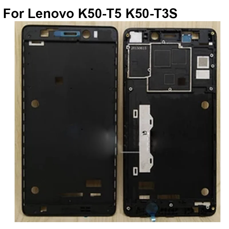 Оригинальный держатель ЖК экрана передняя рамка для Lenovo K50 T5 T3S корпус батареи
