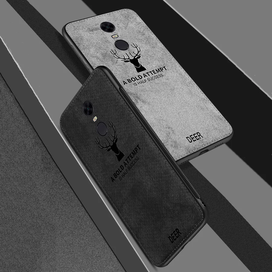 xiaomi Redmi Note 4X Case on 4 X Global SLIM Matte Fabric Skin Soft TPU Edge for Xiaomi Cover |