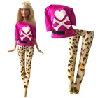 Футболка и леггинсы для кукол, 1 комплект