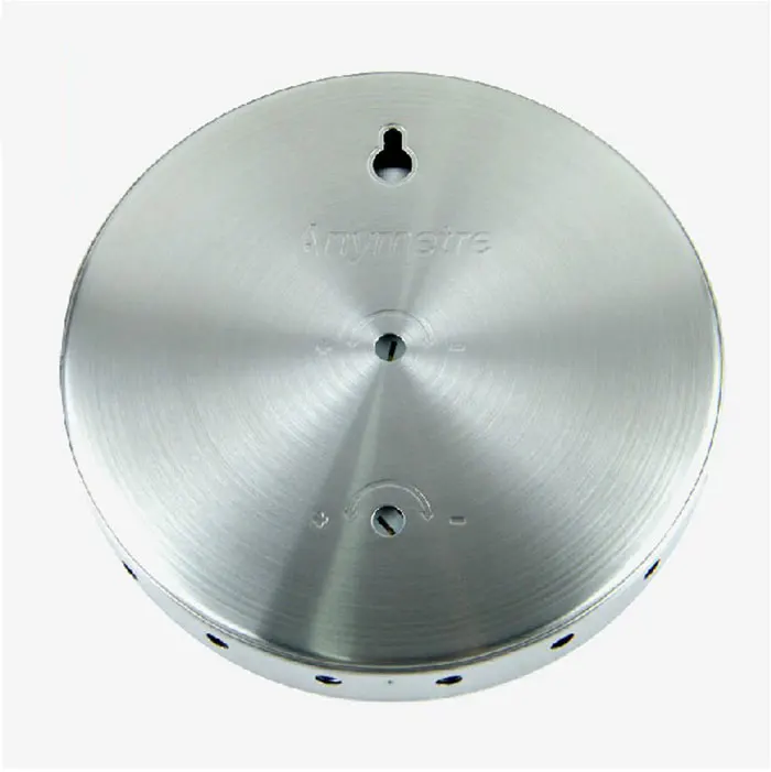 Настенный бытовой Аналоговый термометр по Цельсию гигрометр из нержавеющей