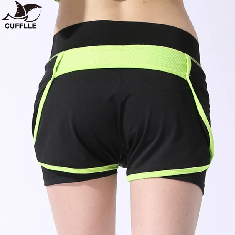 Запонки женские спортивные беговые шорты с эластичной резинкой на талии