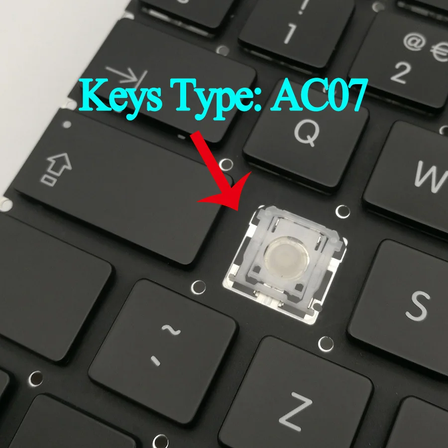 Черный Новая английская(США) клавиатура+ Подсветка для Macbook Pro 1" retina A1398 2012 2013 - Цвет: Черный