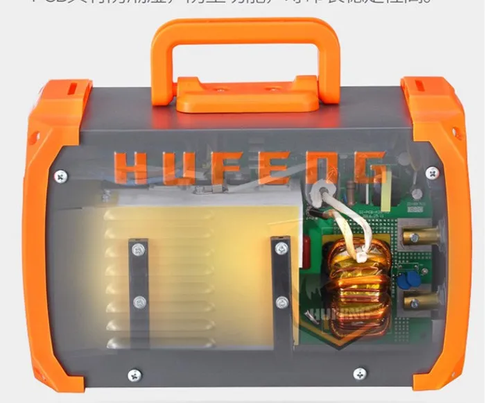 HUFENG сварщик IGBT Портативный 4.6KVA AC220V Arc Электрический сварочный аппарат MMA сварки