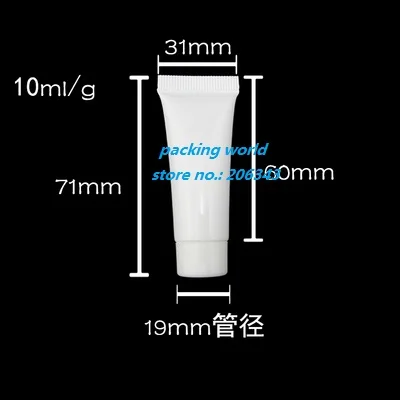 10ml soft tube for mildy wash/butter/handcream/eye cream/foundation/BB cream/ empty /cleaning tube/cosmetic packing | Красота и