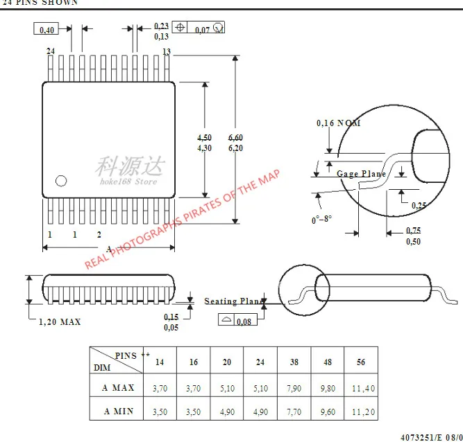 10 шт./лот SN74AHC541PW 74AHC541 HA541 TSSOP OCTAL Буферы/драйверы с 3-уровневыми выходами |
