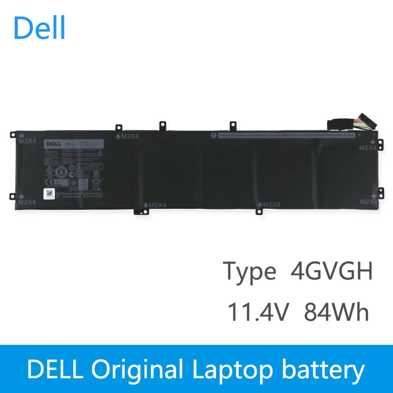 Оригинальный новый запасной аккумулятор для ноутбука Dell Precision 5510 XPS 15 9550 series 1P6KD
