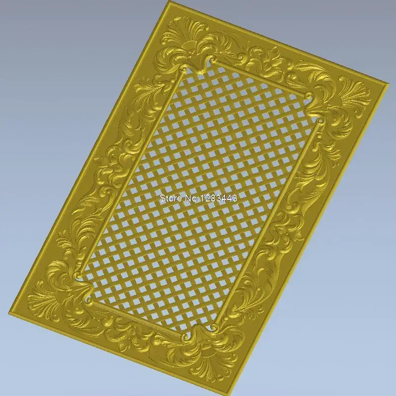 Высококачественная новая 3D модель для украшения мебели с ЧПУ резная фигурка