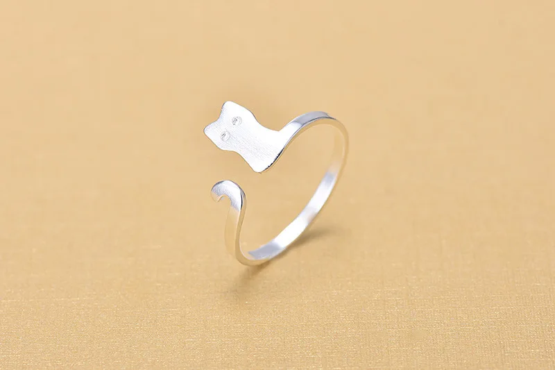 Женское кольцо из серебра 925 пробы с открытым пальцем | Украшения и аксессуары