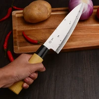old blacksmith japanese style sharp kitchen fish knife small cutting meat fruit vegetable knives household utility cooking knife