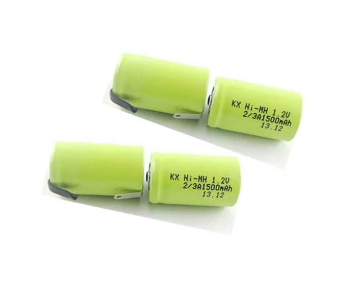 Cncool 5 пакет KX Оригинальный Новый 1 2 V 2/3A 1500 mAh Ni MH 2/3 A ni mh аккумуляторная батарея с