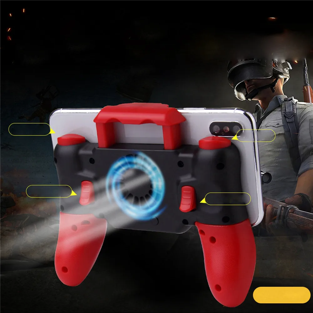Беспроводной Bluetooth геймпад F6 PUBG игровой джойстик рассеивание тепла охлаждение