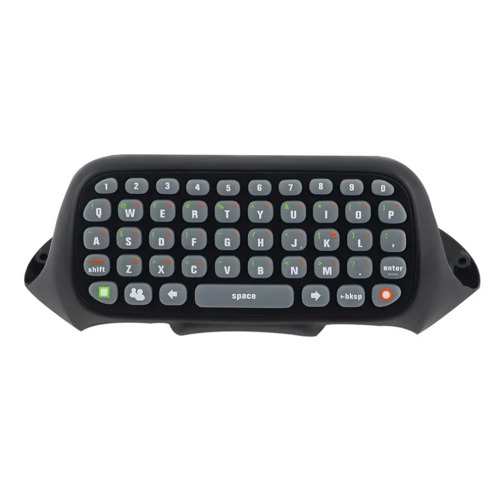 Фото Mini Keyboard Wireless Controller Text Messenger 47 keys Chatpad Keypad for Xbox 360 Game Black Электроника Mini Keyboard Wireless Controller Text Messenger 47 keys Chatpad Keypad for Xbox 360 Game Black Электроника
