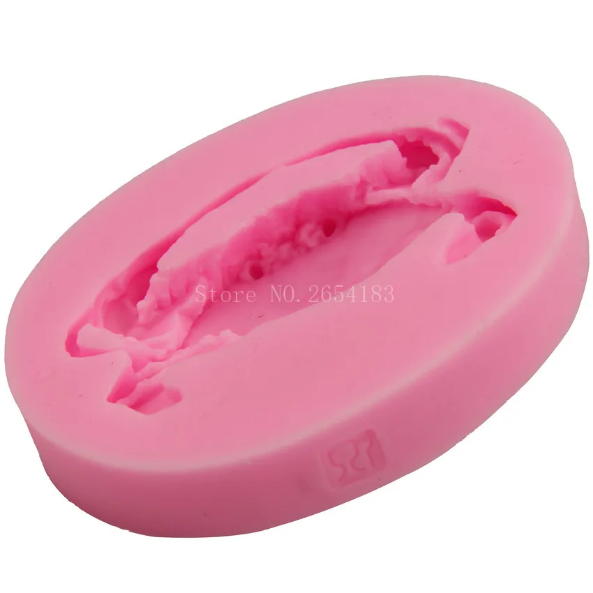 Силиконовое мыло для помадки в виде животного морская форма 3D торта капкейков Jelly