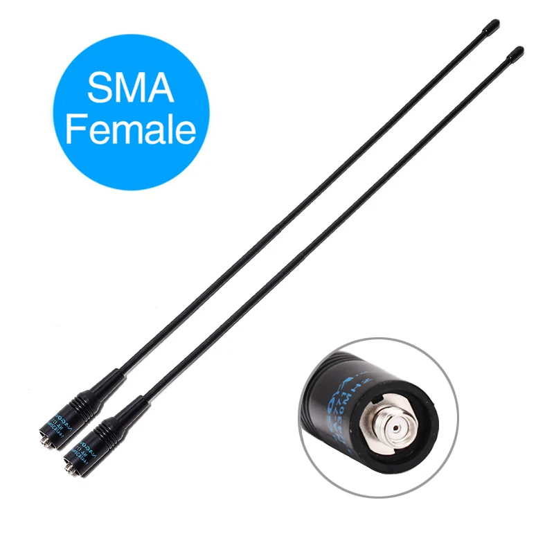 2 шт. Nagoya NA-771 sma-женский двухдиапазонный УКВ/UHF 144/430 МГц антенна NA771 для Baofeng UV-5R UV-82 UV-9R TYT Wonxun иди и болтай Walkie Talkie