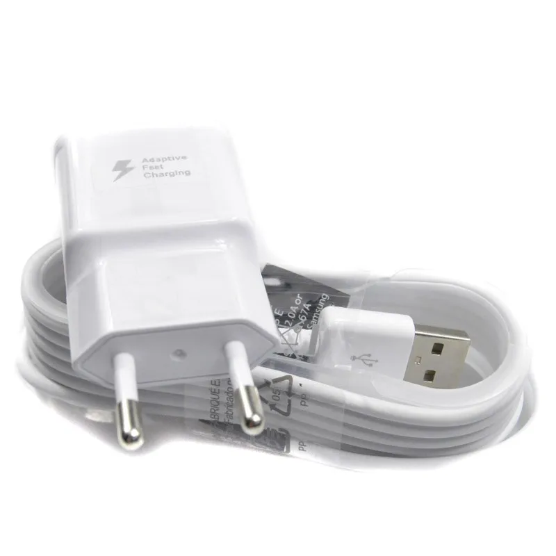 Адаптер Usb с европейской вилкой для путешествий настенное быстрое зарядное