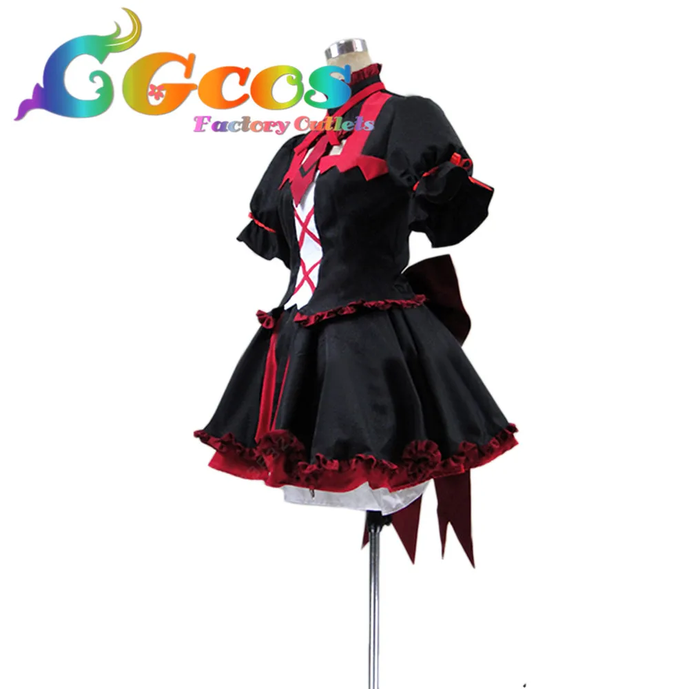 CGCOS Бесплатная доставка костюм для косплея ворота jiekano Chi nite kaku tatakaeri Rory Mercury