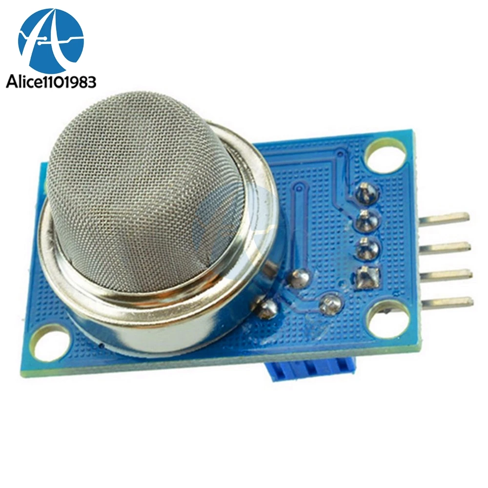 Плата модуля датчика газа MQ2 MQ 2 Обнаружение дыма и Бутана метана для Arduino DC 5 В 150 мА